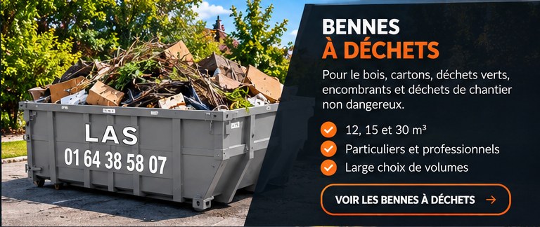Benne à déchets
